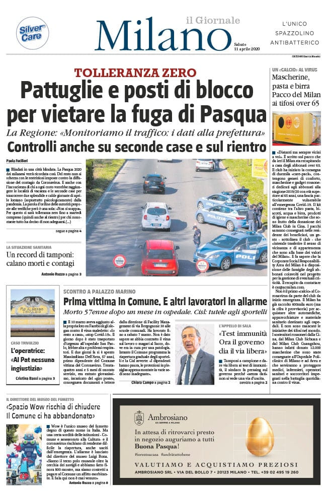 Il Giornale — pagina 1