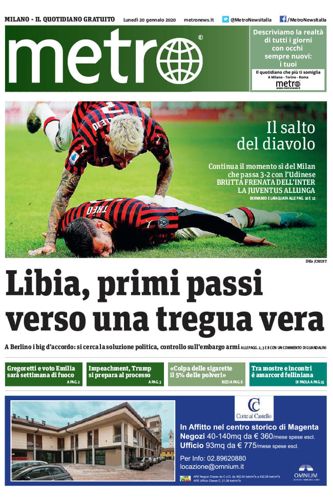 Metro International — pagina 1