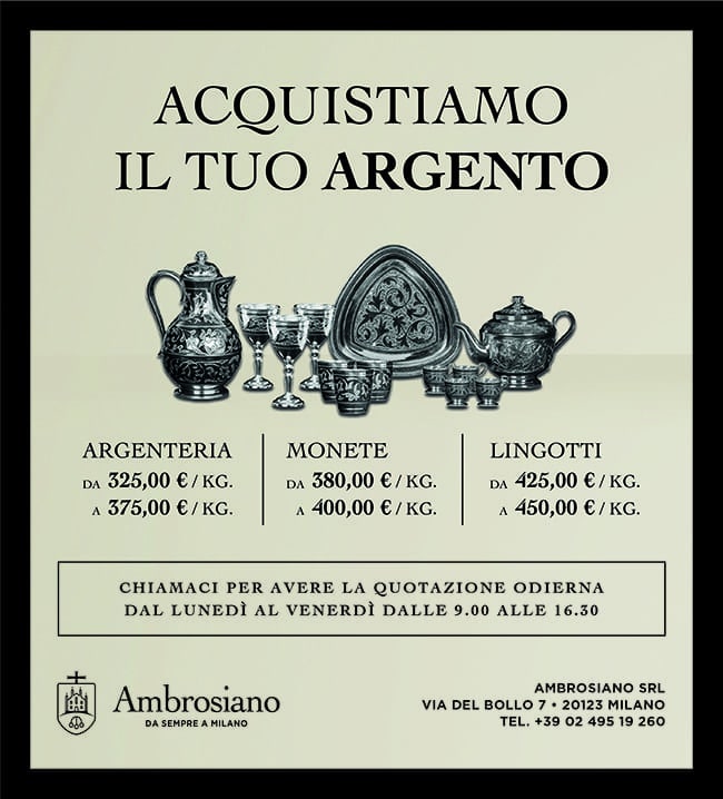 Compro Oro, Argento, Orologi di Lusso, Monete a Milano - Ambrosiano Srl