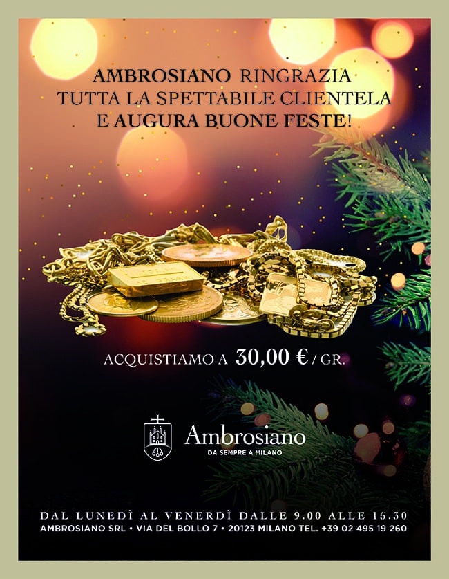 Compro Oro, Argento, Orologi di Lusso, Monete a Milano - Ambrosiano Srl